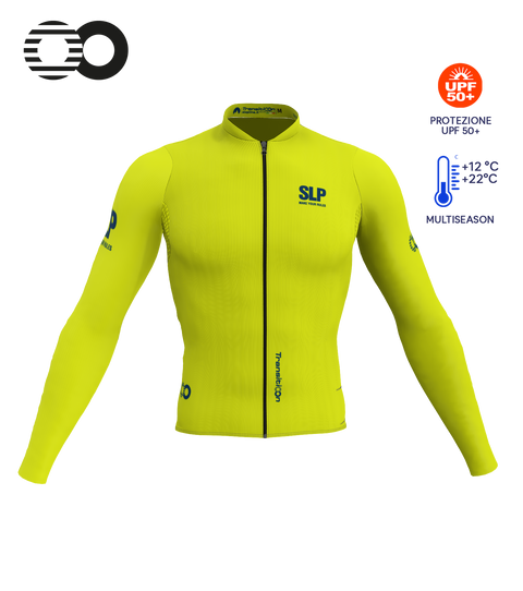 Maglia manica lunga TRANSITION Lime