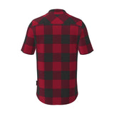Camicia manica corta Wild ROSSA