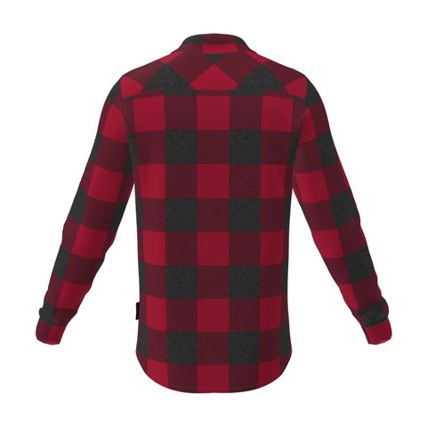 Camicia manica lunga Wild ROSSA