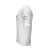 Maglia Manica Corta Wild ASSAULT TO FREEDOM White/Red25 - Donna