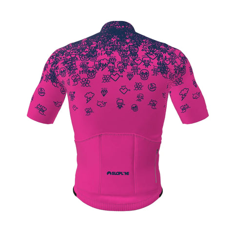 Maglia Sormano PINK/BLU RAIN