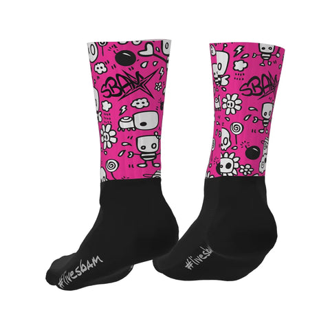 Calze SubliSbam RESPECT PINK