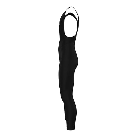 Long winter cycling bib tights TD240 Lunga BLACK