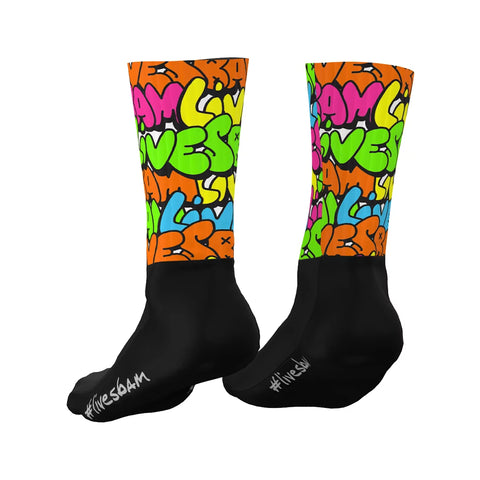 SubliSbam Sock GRAFFITI