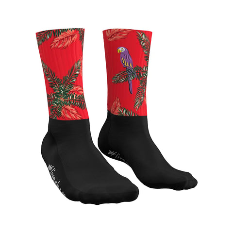 Calze SubliSbam HAWAIIAN DREAM RED