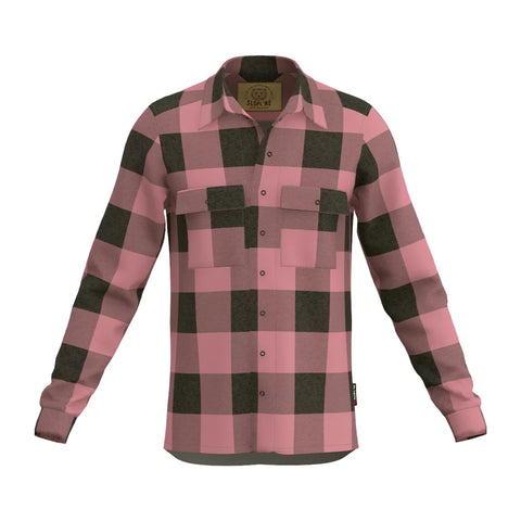 Camicia manica lunga Wild ROSA