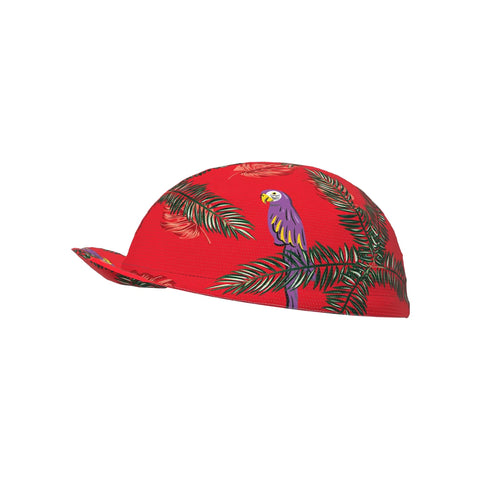 Cycling Cap HAWAIIAN DREAM RED