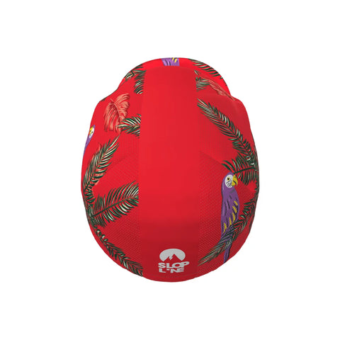 Cycling Cap HAWAIIAN DREAM RED
