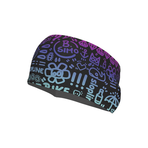 Headband CALIFORNIA BLACK