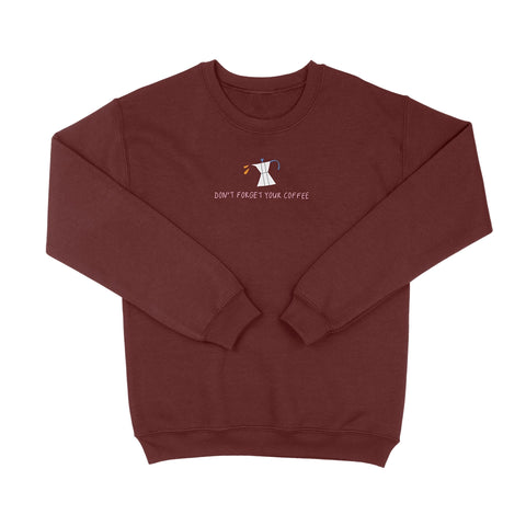 Felpa girocollo BORDEAUX