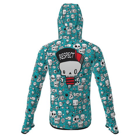 Light Sweatshirt RESPECT PETROL
