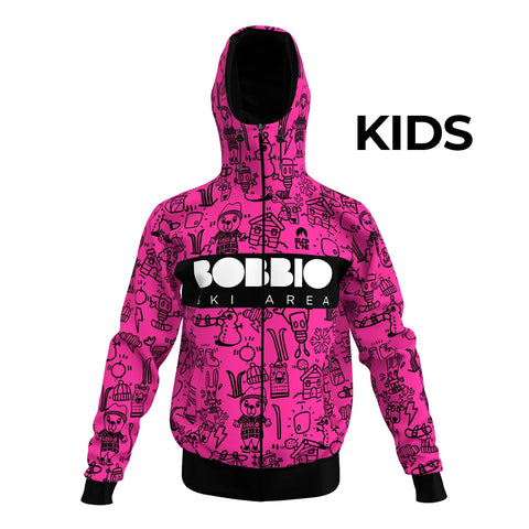 Felpa Bambino BOBBIO POP Fucsia