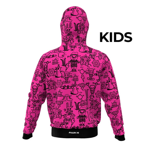 Felpa Bambino BOBBIO POP Fucsia
