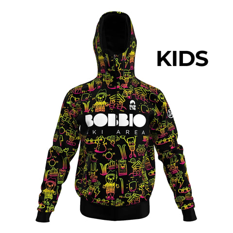 Felpa Bambino BOBBIO POP Nera