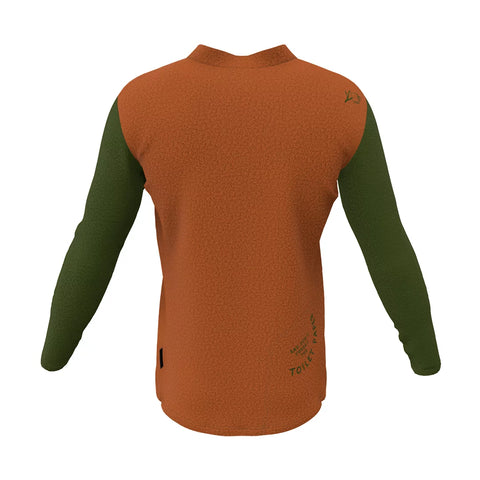 Jersey Long Ride ARANCIONE VERDE