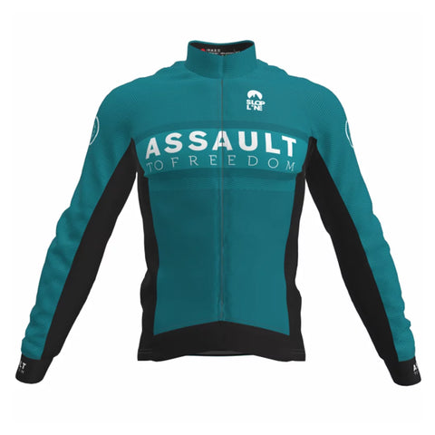 Maglia Race ASSAULT TO FREEDOM PETROL