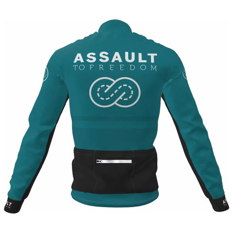 Maglia Race ASSAULT TO FREEDOM PETROL