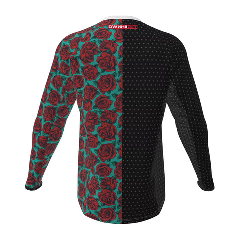 Completo Downhiller RED ROSE