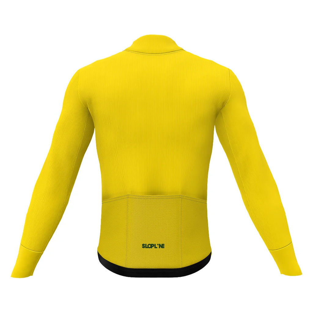 Maglia gialla maniche lunghe outlet