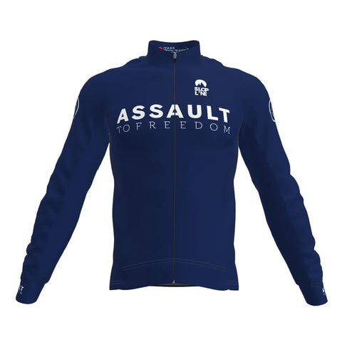 Maglia Race ASSAULT TO FREEDOM BLU