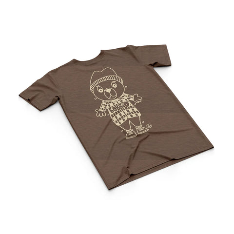 T-shirt BOBBIO Marrone