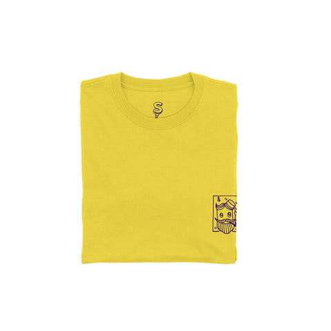 T-shirt BSIMO TRIP SAILOR DOG Giallo
