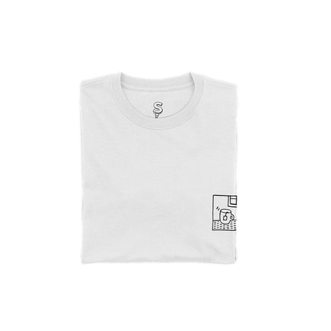 T-shirt BSIMO TRIP TISANA Bianco