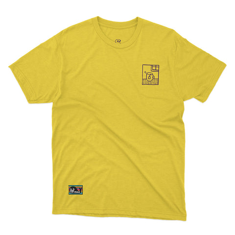 T-shirt BSIMO TRIP TISANA Giallo