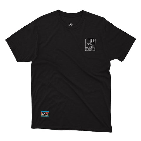 T-shirt BSIMO TRIP TISANA Nero