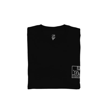 T-shirt BSIMO TRIP TISANA Nero