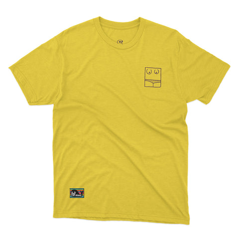 T-shirt BSIMO TRIP TOPLESS Giallo