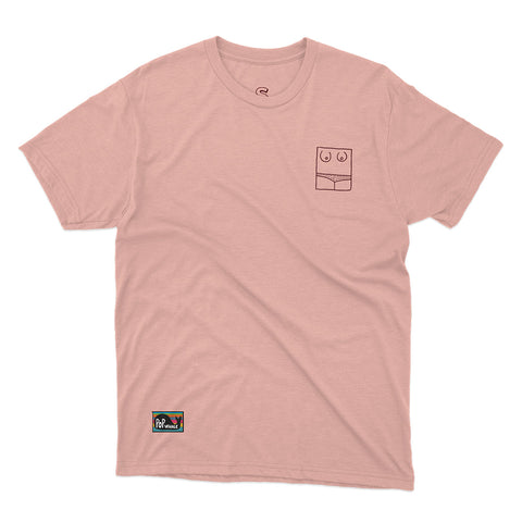 T-shirt BSIMO TRIP TOPLESS Rosa