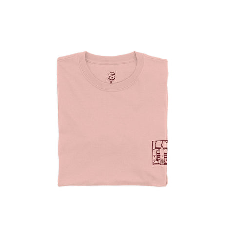T-shirt BSIMO TRIP WALK Rosa