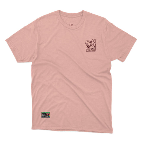 T-shirt BSIMO TRIP WHALE Rosa