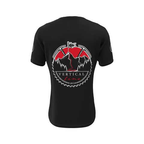 T-shirt Running ASSAULT TO FREEDOM BLACK