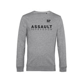 Sweat-shirt gris à col rond ASSAULT TO FREEDOM