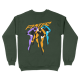 Felpa girocollo 2BROS FAST GREEN FOREST