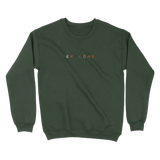 Felpa girocollo 2BROS EXPLORE FOREST GREEN