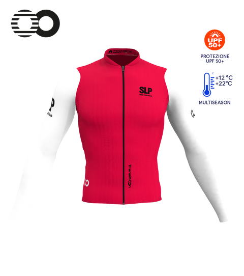 Maglia manica lunga TRANSITION Rosso