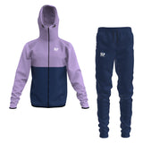 Survêtement TRACK bleu/lilas