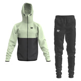 Survêtement TRACK Gris/Menthe - Femme