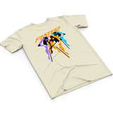 T-shirt cotone organico 2BROS FAST ECRU