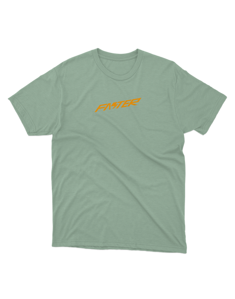 T-shirt cotone organico 2BROS FAST SALVIA
