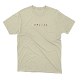 T-shirt cotone organico 2BROS EXPLORE ECRU
