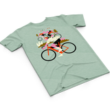 T-shirt cotone organico 2BROS EXPLORE SALVIA