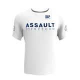 Maglia Manica Corta Wild ASSAULT TO FREEDOM BIANCO/BLU - Donna