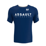 Maglia Manica Corta Wild ASSAULT TO FREEDOM BLU - Donna