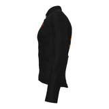 Maglia manica lunga Cornizzolo BOX Nero - Donna