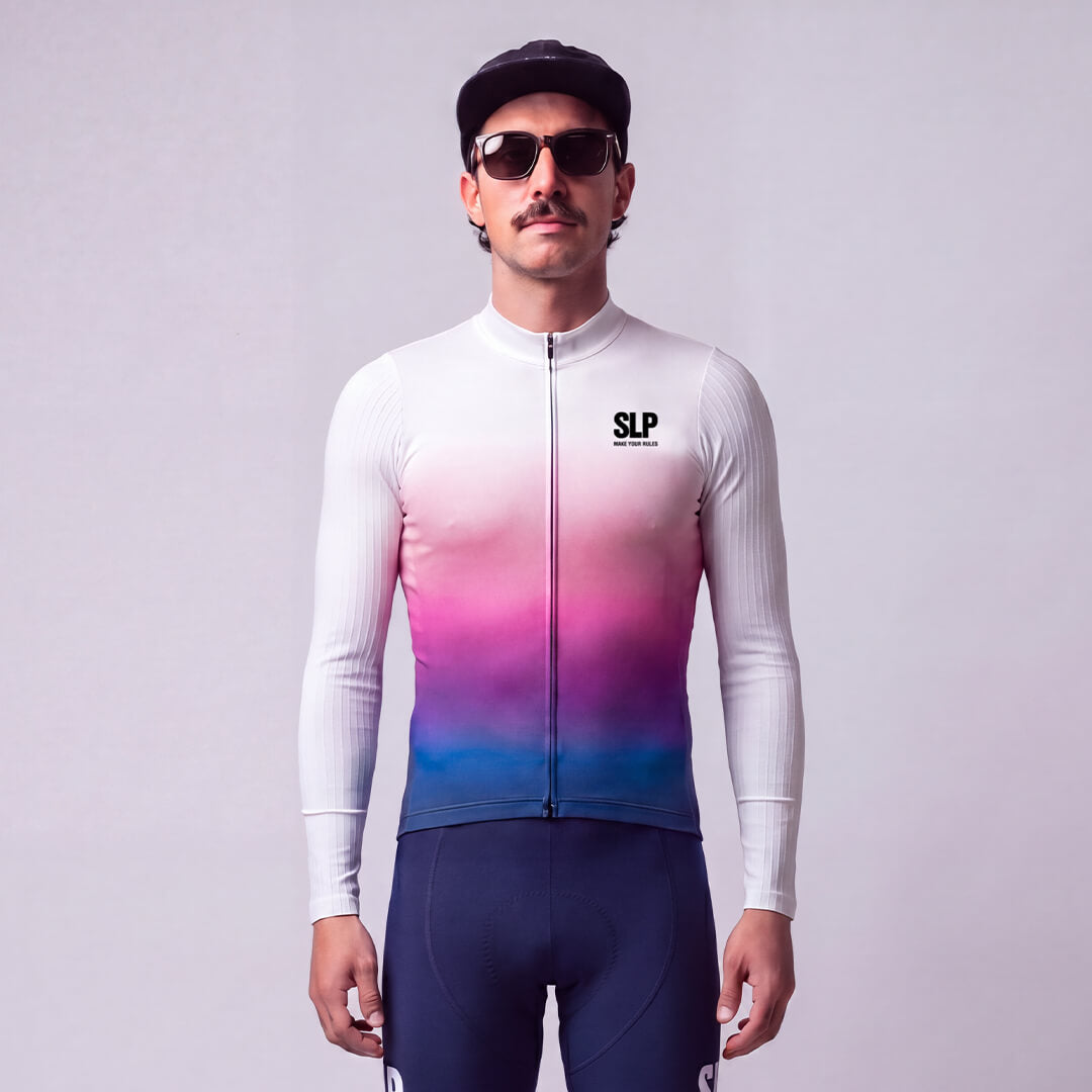 Maglia manica lunga Cornizzolo SHADE Blu - Uomo