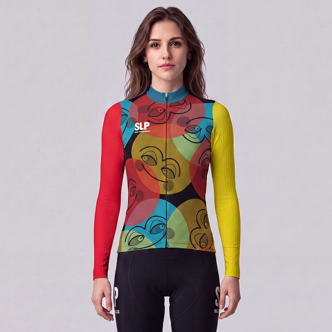 Maglia manica lunga Cornizzolo VINIL Make Me Smile - Donna